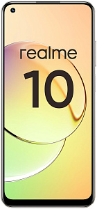 Смартфон Realme 10 8/256GB (Белый, 256 ГБ, 8 ГБ, Dual nanoSim, Global, Без Rustore)