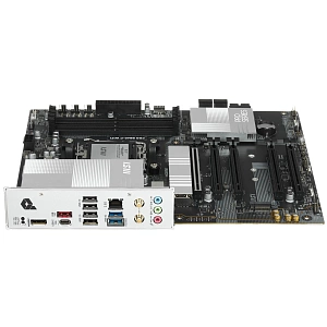 Материнская плата MSI Pro B840-P WiFi Socket-AM5 AMD 4xDDR5, 4xSATA3, RAID, 2xM.2, 5xPCI-E16x, 3xUSB3.2, 1xUSB3.2 Type C, HDMI, WiFi, 2.5Glan, ATX Ret (Черный)