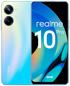 Смартфон Realme 10 Pro 5G 8/256GB (Голубой, 8 ГБ, 256 ГБ, Global, Dual nanoSim, Без Rustore)