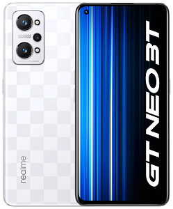 Смартфон Realme GT Neo 3T 8/128GB (Белый, 128 ГБ, 8 ГБ, Global, Dual nanoSim, Без Rustore)