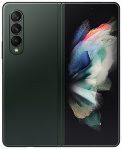 Смартфон Samsung Galaxy Z Fold3 256GB (Зелёный, 256 ГБ, 12 ГБ, nanoSim+eSim, Global, Без Rustore)