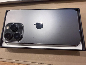 Смартфон Apple iPhone 13 Pro 128GB (128 ГБ, Чёрный, 6 ГБ, Global, nanoSim+eSim, Без Rustore, Уценка)