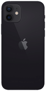 Смартфон Apple iPhone 12 64GB Dual Sim (Черный, 64 ГБ, Китай, 4 ГБ, Dual nanoSim, Без Rustore)