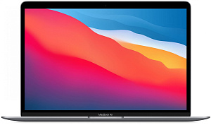 Ноутбук Apple MacBook Air 13 2020 (M1 8-Core, GPU 7-Core, 8GB, 256Gb) (8 ГБ, 256 ГБ, MGN63, Серый Космос)