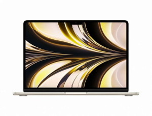 Ноутбук Apple MacBook Air 13 2022 (M2 8-Core, GPU 8-Core, 16GB, 256GB) (Сияющая звезда, 16 ГБ, 256 ГБ, MC7W4)