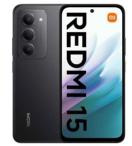 Смартфон Xiaomi Redmi 15 4G (Черный, 128 ГБ, 4 ГБ, Global)