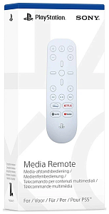 Sony Пульт дистанционного управления мультимедиа для PS5 (Белый)