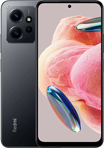Смартфон Xiaomi Redmi Note 12 4G 8/256GB Global (Черный, Global, 256 ГБ, 8 ГБ, Dual nanoSim, Без Rustore)