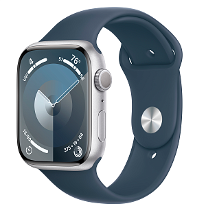 Умные часы Apple Watch Series 9 41мм (41mm, Серебристый, One size, Sport Band)