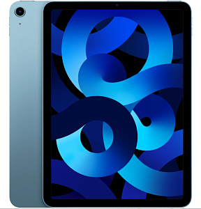 Планшет Apple iPad Air (2022) 256GB Wi-Fi (Wi‑Fi, 256 ГБ, Синий, 8 ГБ, Без Rustore)