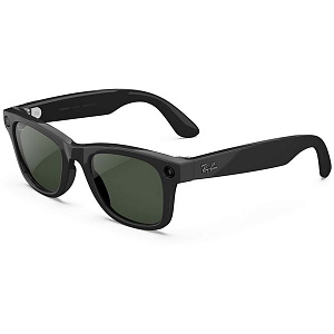 Умные очки Ray-Ban Wayfarer RW4012 GEN2 Shiny Black (Transitions Graphite Green, 50)