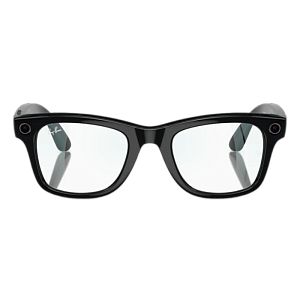 Умные очки Ray-Ban Wayfarer RW4006 Shiny Black (Clear, 50)