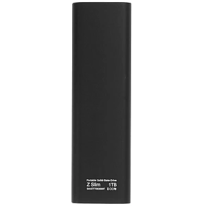 Внешний SSD-накопитель Netac NT01ZSLIM-001T-32BK USB-C (Черный, 1 ТБ)