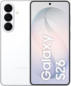 Смартфон Samsung Galaxy S26 (Белый, 12 ГБ, 512 ГБ, nanoSim+eSim, Global, 5G, Без Rustore)