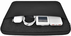 Чехол папка Wiwu 14"Minimalist Laptop Sleeve (Черный)