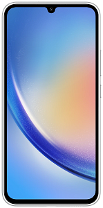 Смартфон Samsung Galaxy A34 5G 6/128GB (6 ГБ, 128 ГБ, Серебристый, Dual nanoSim, Global, Без Rustore)
