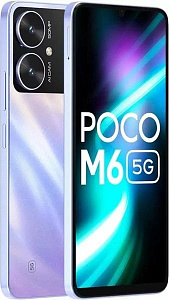 Смартфон Xiaomi POCO M6 4/128GB (Синий, 128 ГБ, 4 ГБ, Global, Dual nanoSim, Без Rustore)