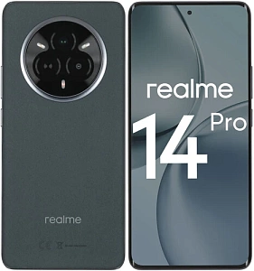 Смартфон Realme 14 Pro (Серый, 12 ГБ, 256 ГБ, Global, Dual nanoSim, Без Rustore)