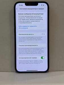 Смартфон Apple iPhone 13 512GB (512 ГБ, Синий, 4 ГБ, Global, nanoSim+eSim, Без Rustore, Уценка)