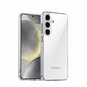 Чехол пластиковый прозрачный на Смартфон Samsung Galaxy S25 (Прозрачный)