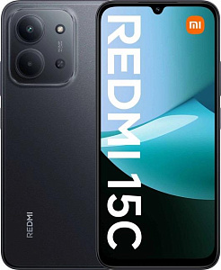 Смартфон Xiaomi Redmi 15C (Черный, 8 ГБ, 256 ГБ, RU)