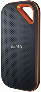 Внешний SSD-накопитель Sandisk Extreme Pro Portable SDSSDE81-2T00-G25 USB 3.1 (Черный, 2 ТБ)