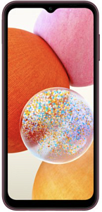 Смартфон Samsung Galaxy A14 4/128 GB (4 ГБ, 128 ГБ, Бордовый, Dual nanoSim, Global, Без Rustore)