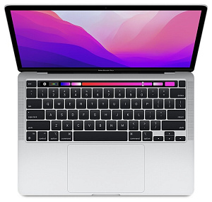 Ноутбук Apple MacBook Pro 13 2022 (M2 8-Core, GPU 10-Core, 8GB, 256GB) (8 ГБ, 256 ГБ, MNEP3, Серебристый)