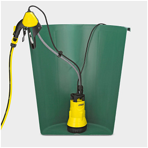 Дренажный насос для чистой воды KARCHER BP 1 Barrel Set (1.645-465.0) (Жёлтый)