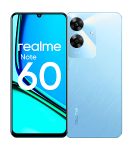 Смартфон Realme Note 60 (128 ГБ, 6 ГБ, Синий, Global, Dual nanoSim, Без Rustore)