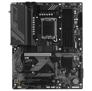 Материнская плата Gigabyte Z790 D AX Socket-1700 4xDDR5, 4xSATA3, RAID, 3хM.2, 3xPCI-E16x, 5xUSB3.2, 1xUSB3.2 Type C, DP, HDMI, WiFi, 2.5Glan, ATX (Черный)