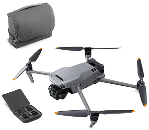 Квадрокоптер DJI Mini 3 Fly More Combo Plus (DJI RC) (Чёрный)