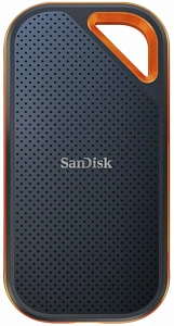 Внешний SSD-накопитель Sandisk Extreme Pro Portable SDSSDE81-2T00-G25 USB 3.1 (Черный, 2 ТБ)