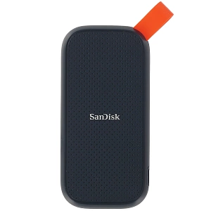 Внешний SSD-накопитель Sandisk Portable SDSSDE30-2T00-G26 USB 3.1 (Черный, 2 ТБ)