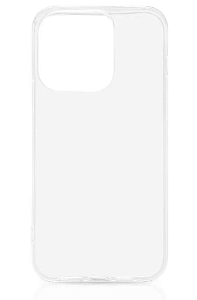 Чехол силиконовый прозрачный для iPhone 14 Pro (Прозрачный)