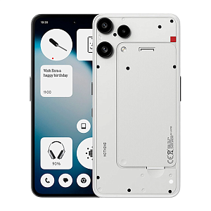 Смартфон Nothing Phone (3a) Lite (8 ГБ, 256 ГБ, Белый, Dual nanoSim, Global, Без Rustore)