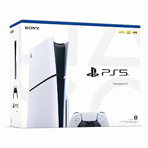 Игровая приставка Sony PlayStation 5 Slim 1000GB SSD (Белый, С дисководом)