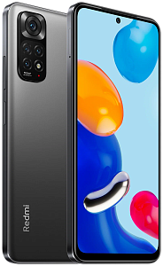Смартфон Xiaomi Redmi Note 11 4/128GB NFC Global (4 ГБ, 128 ГБ, Серый, Global, Dual nanoSim, Без Rustore)