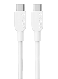 Кабель Anker 310 USB-C -  USB-C (Белый, 1м)