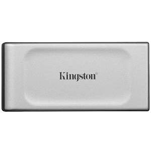 Внешний SSD-накопитель Kingston XS2000 SXS2000/2000GA USB 3.2 (Серебристый, 2 ТБ)
