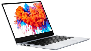 Ноутбук Honor MagicBook 14 NDR-WDH9HN (Intel Core i5 1135G7 2400 MHz/14"/1920x1080/8GB/512GB SSD/Intel Iris Xe Graphics/Windows 10 Home) 5301AAHJ (Cеребристый, 8 ГБ, 512 ГБ)