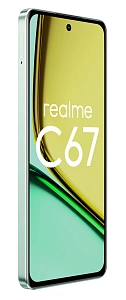 Смартфон Realme C67 8/256GB Global (256 ГБ, Зеленый, 8 ГБ, Global, Dual nanoSim, Без Rustore)