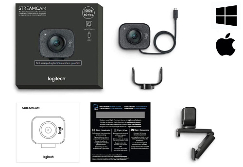 Веб-камера Logitech StreamCam
