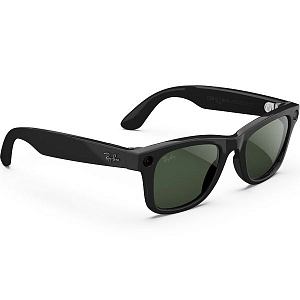 Умные очки Ray-Ban Wayfarer RW4012 GEN2 Shiny Black (Transitions Graphite Green, 50)