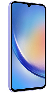Смартфон Samsung Galaxy A34 5G 8/256GB (8 ГБ, 256 ГБ, Фиолетовый, Global, Dual nanoSim, Без Rustore)