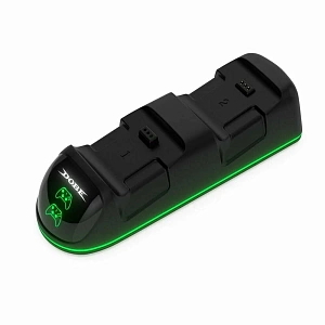 Зарядная станция Dobe TYX-1623X с батареями для 2-х геймпадов Xbox One / Series X/S (Черный)