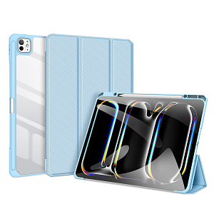 Чехол-книжка Gurdini Dux Ducis Toby Series для iPad Pro 11 (2024) (Голубой)