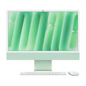 Моноблок Apple iMac 24 2024 (M4 10-Core, GPU 10-Core, 24GB, 1ТB) (Зелёный, 24 ГБ, 1 ТБ)