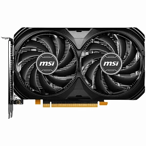 Видеокарта MSI GeForce RTX 4060 8192Mb, Ventus 2X Black 8G OC 1xHDMI, 3xDP, Ret (Чёрный)