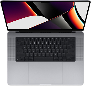 Ноутбук Apple Macbook Pro 16 2021 (M1 Pro 10-Core, GPU 16-Core, 32GB, 512GB) (32 ГБ, 512 ГБ, Серый Космос, Z14V0008D)
